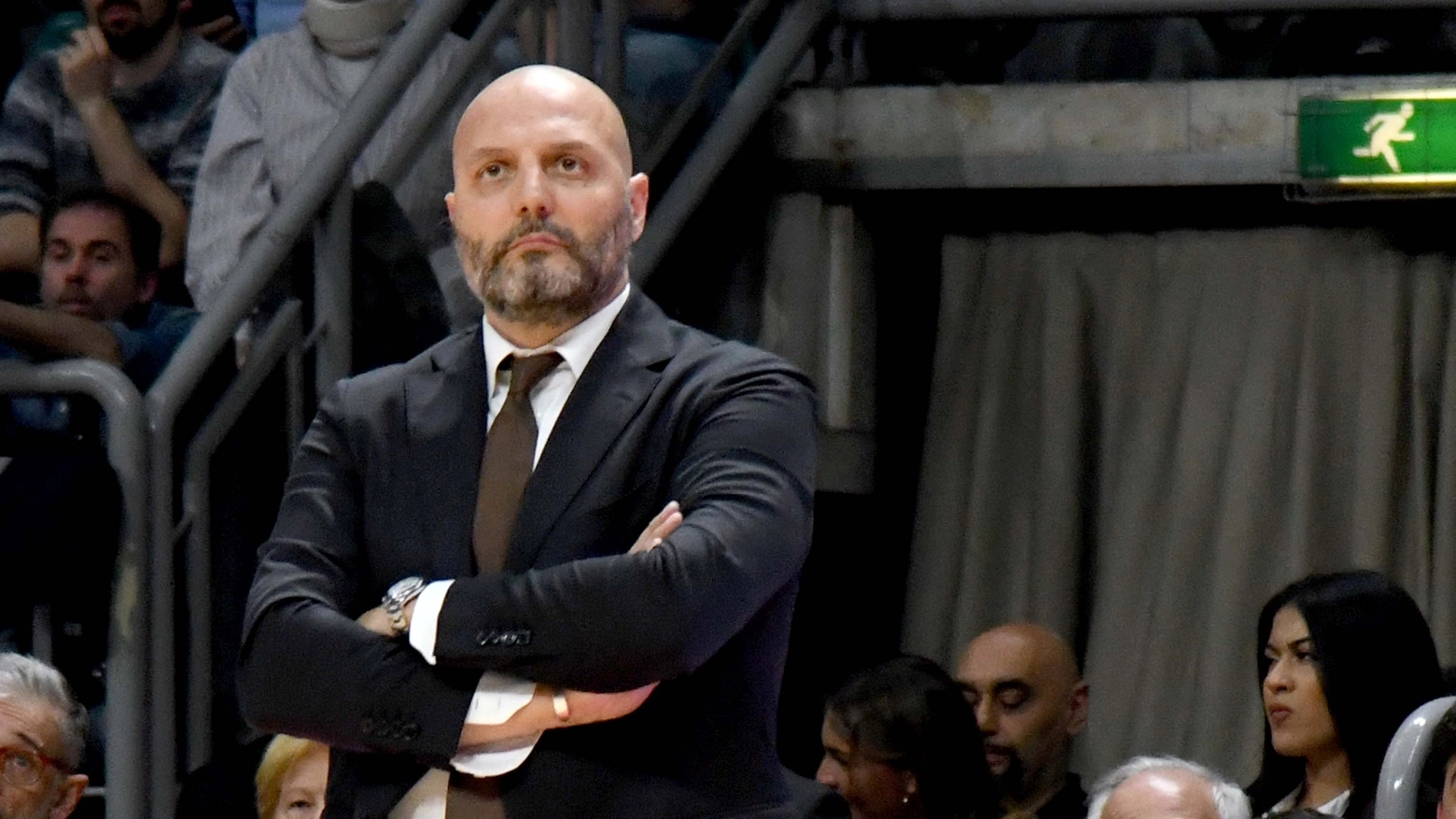Virtus Bologna, coach Djordjevic (Foto Serra)