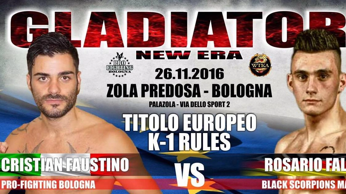 Cristian Faustino salirà sul ring del PalaZola per il titolo europeo
