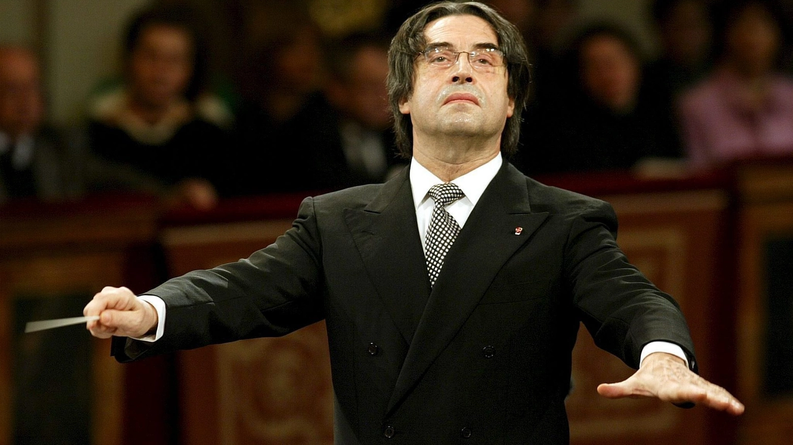 Il maestro Riccardo Muti (foto Ansa)