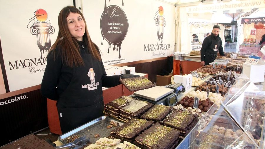 Festa del cioccolato a Cesena: un weekend goloso in piazza della Libertà