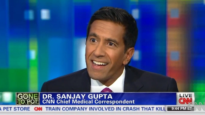 Il dottor Sanjay Gupta, neurochirurgo e reporter di Cnn
