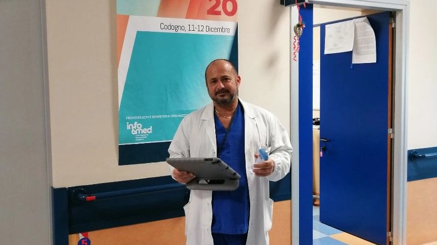 Francesco Tursi, 48 anni, pneumologo che lavora all’ospedale di Codogno