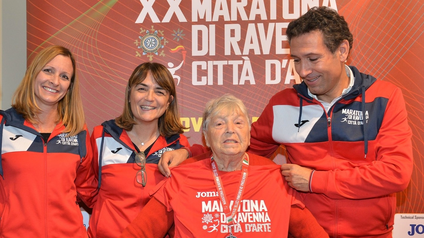 Maratona di Ravenna, il saluto di nonna Valeria non mancherà
