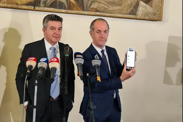 Il Governatore Luca Zaia presenta la super app 'ViviVeneto'