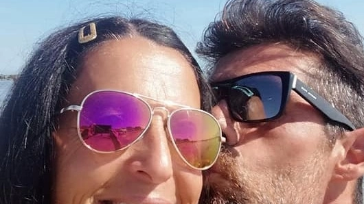 Rossella Placati, 51 anni, insieme a Doriano Saveri, 45. (Foto tratta da Facebook)