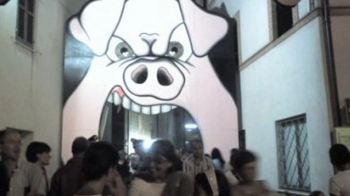 Un immagine del Porco Festival a Rotella