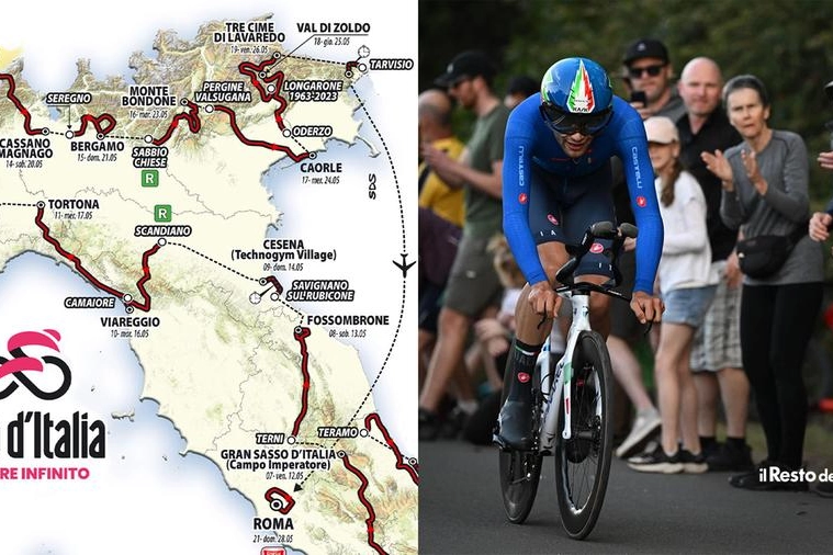 Giro d'Italia 2023: tutte le tappe