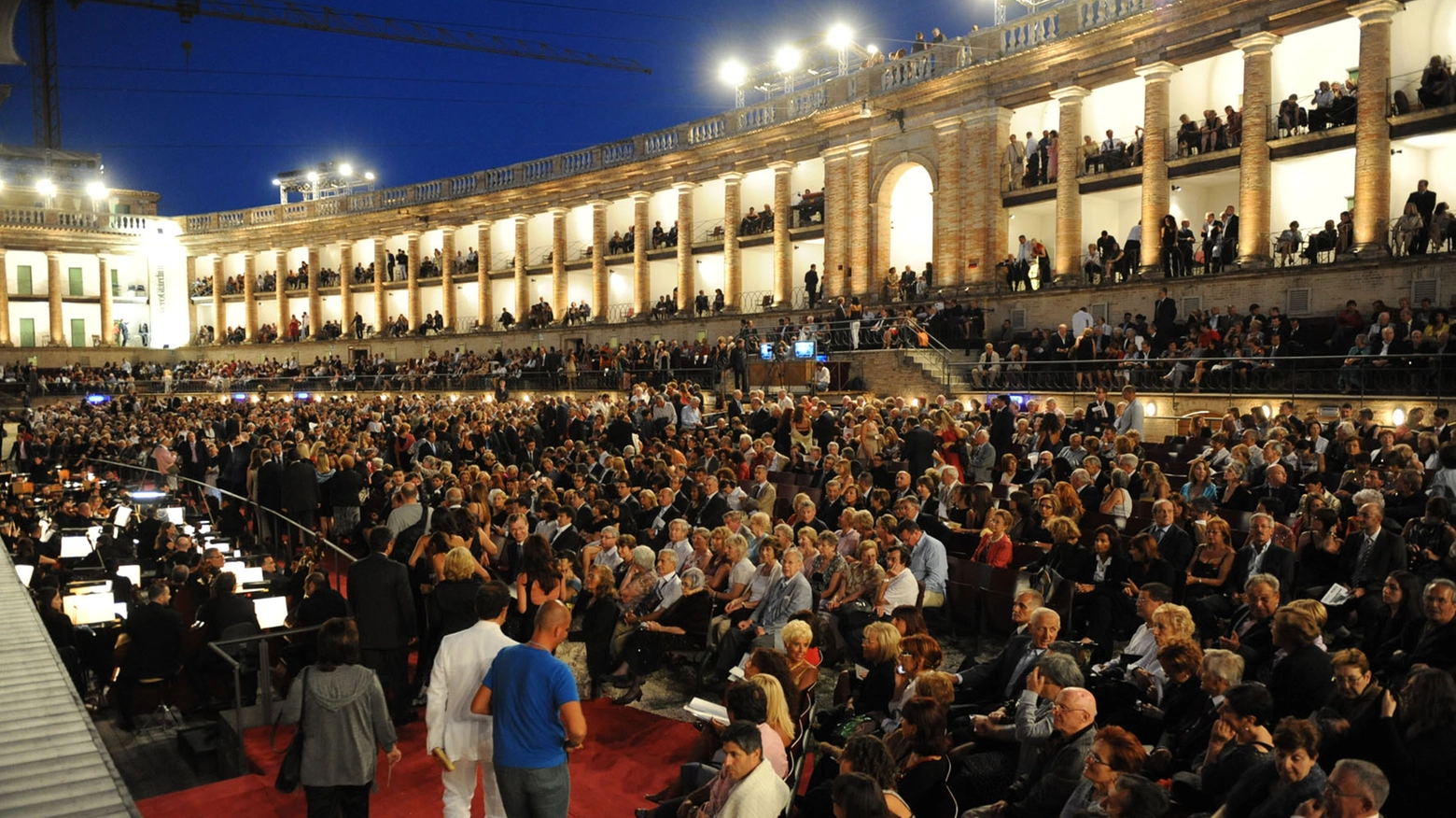 Macerata Opera Festival, lo Sferiserio pre Covid (Foto Calavita)