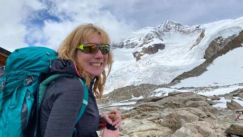 Valeria Lusztig dopo il primo trapianto di polmoni ha festeggiato scalando il monte Rosa
