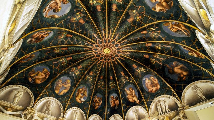 Camera di San Paolo. L'affresco del Correggio.