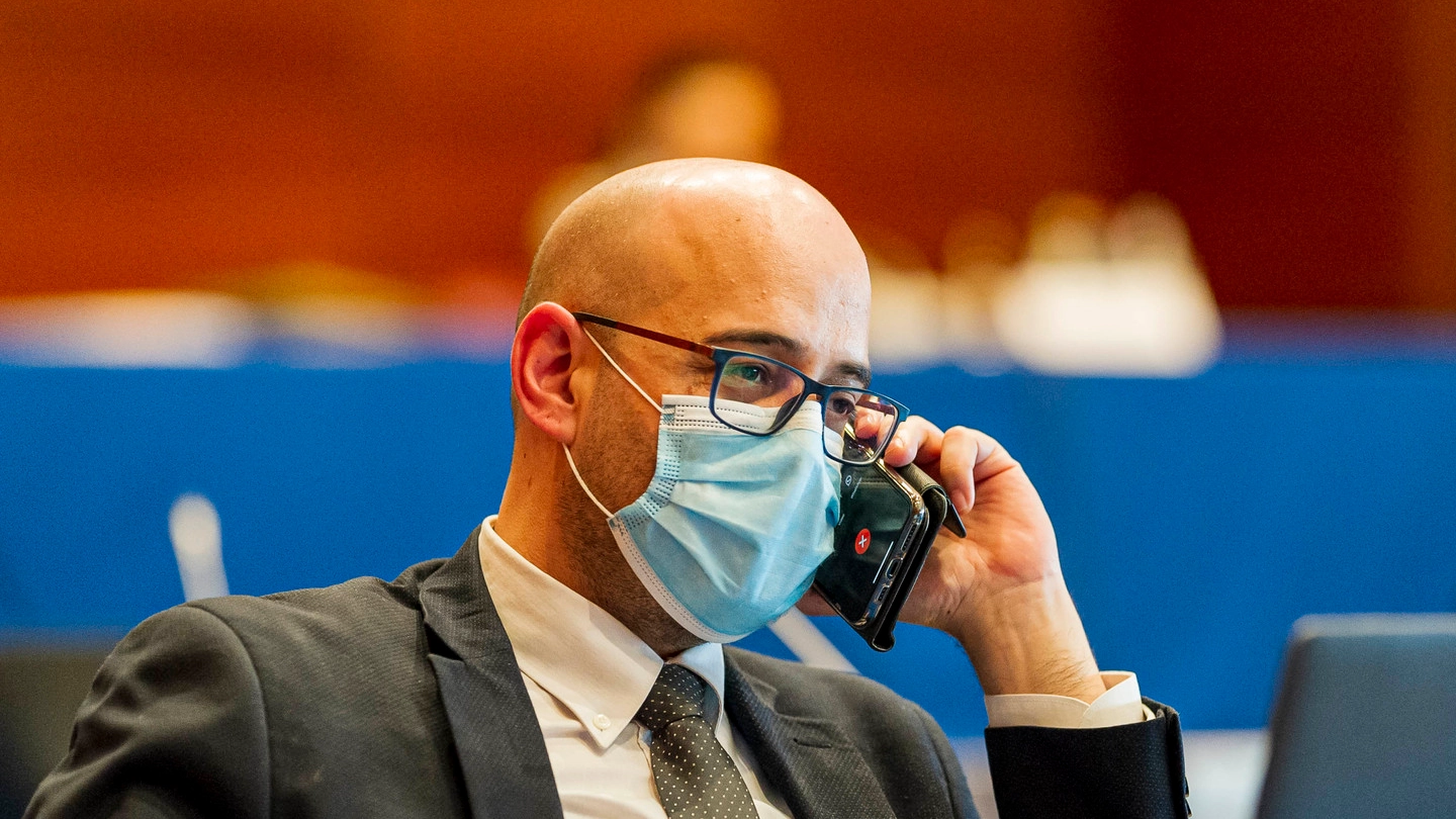 Il ministro sammarinese alla Sanità, Roberto Ciavatta (foto Filippo Pruccoli)