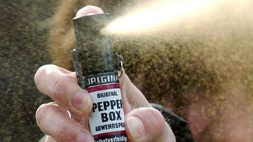 Spray urticante (immagine di repertorio)