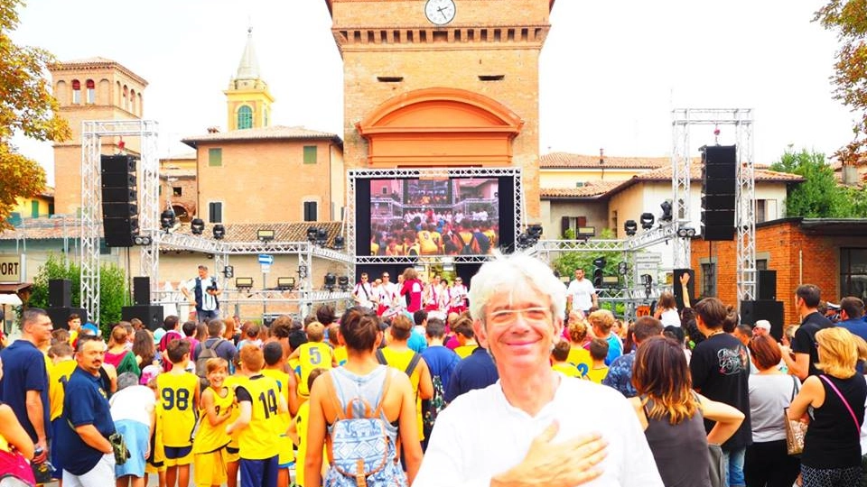 Michele Ferrari ideatore della Teen Parade di Castel Guelfo (Foto Montefusco)