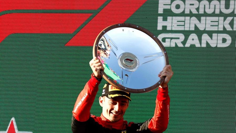 Charles Leclerc vince il Gp d'Australia (Afp)                                             