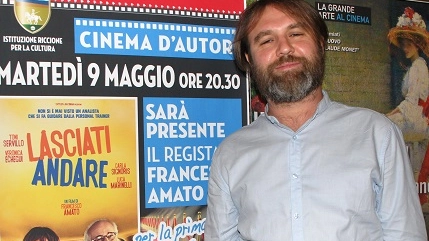 Il regista Francesco Amato (Foto Concolino)