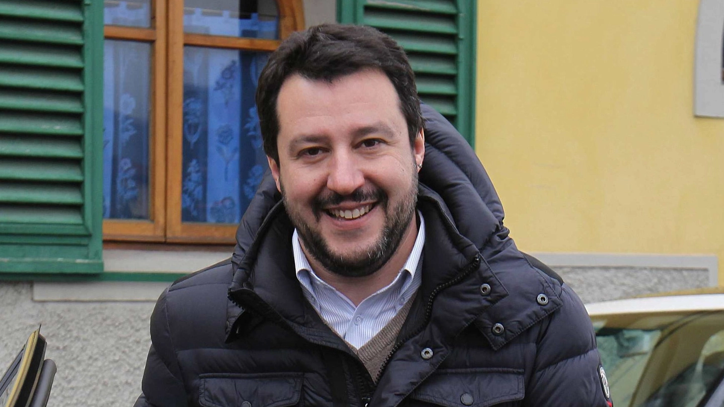 Matteo Salvini, leader della Lega Nord (Foto Germogli)