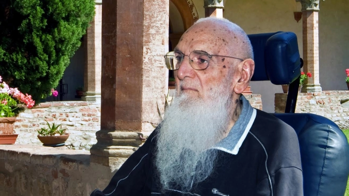 Fra Alvaro Merli, fondatore della comunità religiosa dei Fratelli di San Francesco (Foto Mignardi)