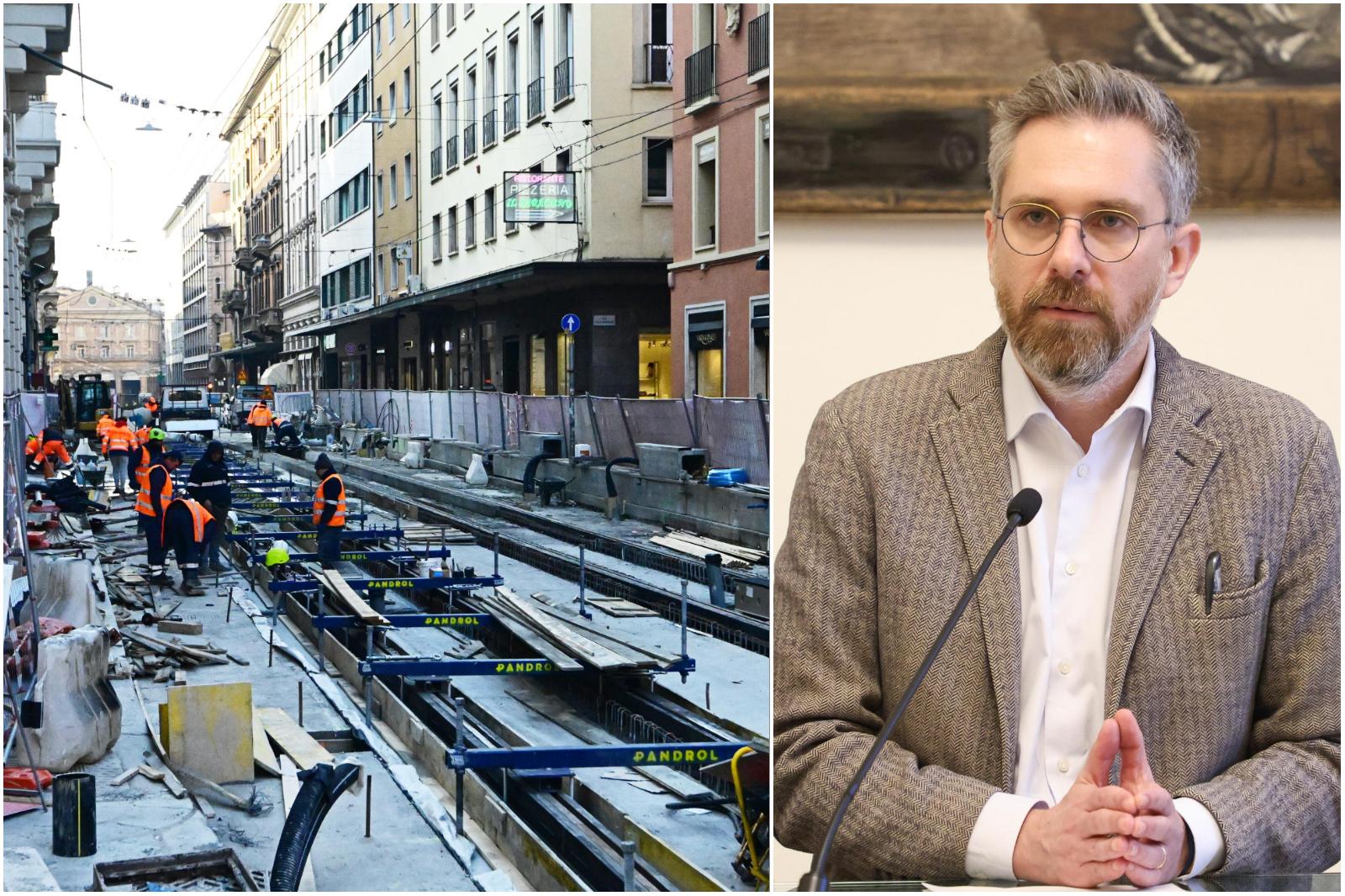 Quanto manca da Ilrestodelcarlino.it quanto manca alla fine dei lavori per il tram a bologna