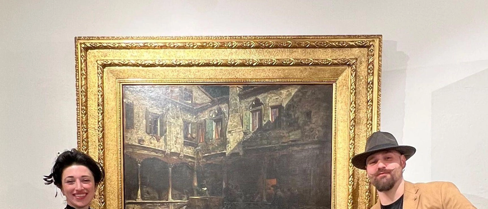 Il divulgatore storico e artistico ha donato parte della vincita di ’The Floor’ per il restauro di un quadro di De Maria al Museo Ottocento