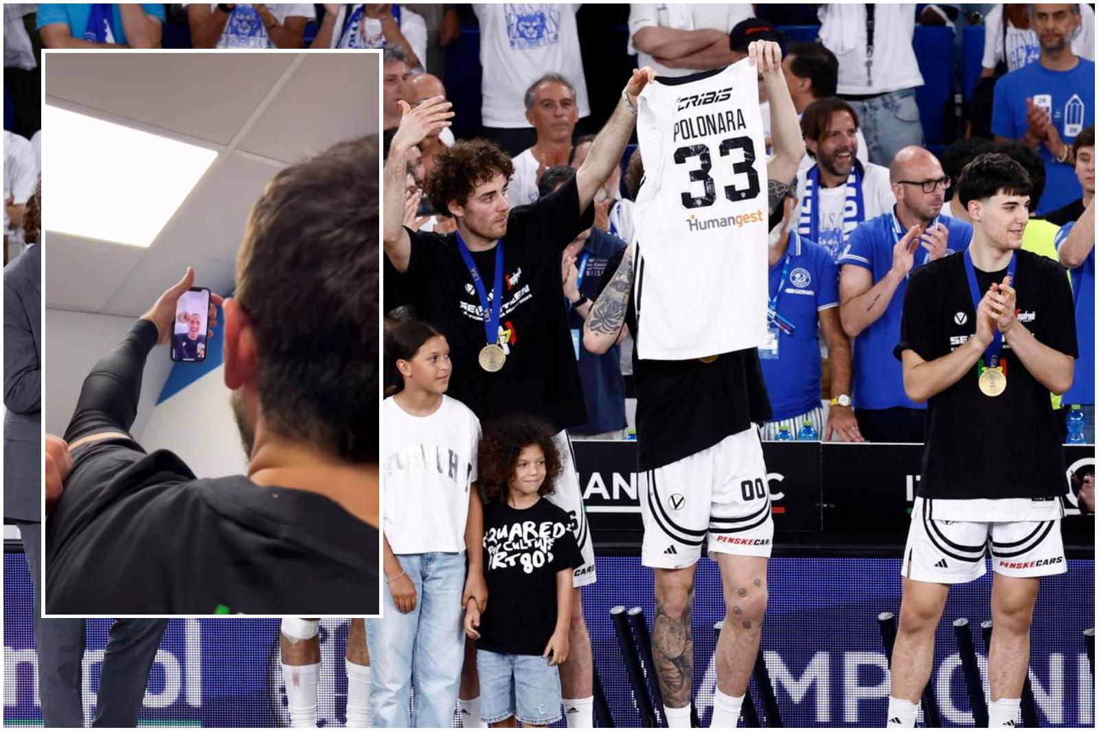 Virtus Bologna campione, la dedica a Polonara: “Achi ti amiamo. E’ il tuo scudetto” Virtus Bologna campione, la dedica a Polonara: “Achi ti amiamo. E’ il tuo scudetto”