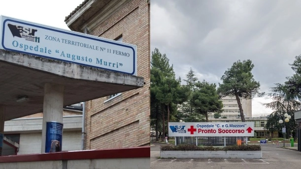 L'ospedale Murri di Fermo