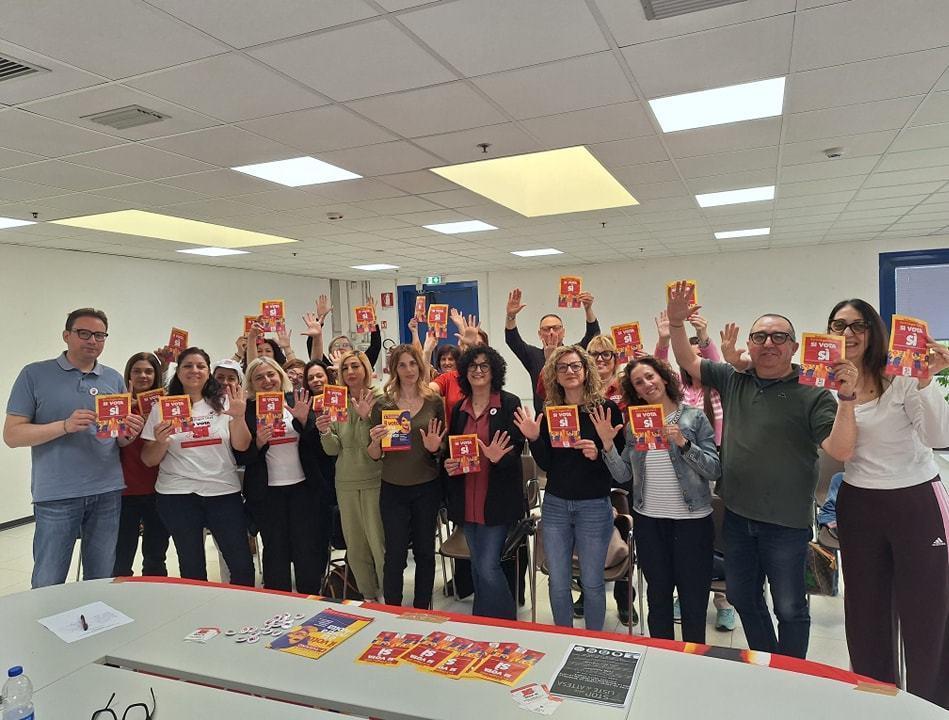 Referendum, la Cgil informa il territorio Referendum, la Cgil informa il territorio