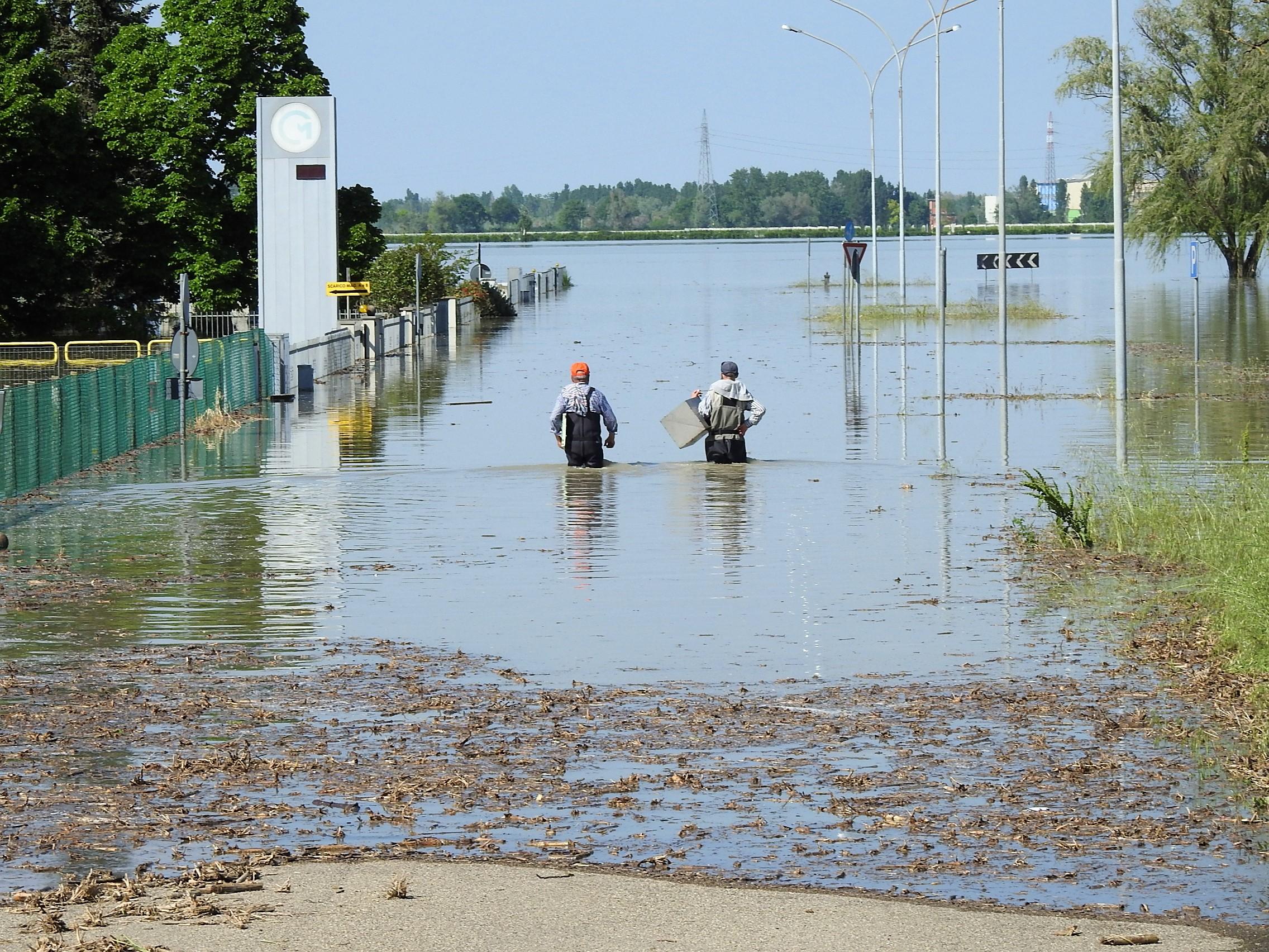 Alluvione a Conselice: un piano per ottimizzare il deflusso delle acque del centro abitato