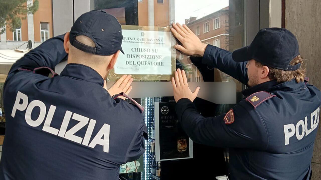 Bar chiuso a Ravenna per 15 giorni: risse e pregiudicati Bar chiuso a Ravenna per 15 giorni: risse e pregiudicati