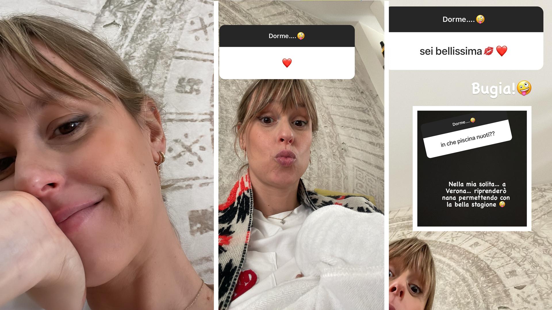 Federica Pellegrini su Instagram risponde alle curiosità dei fan, le risposte si possono leggere nelle varie immagini pubblicate in una storia