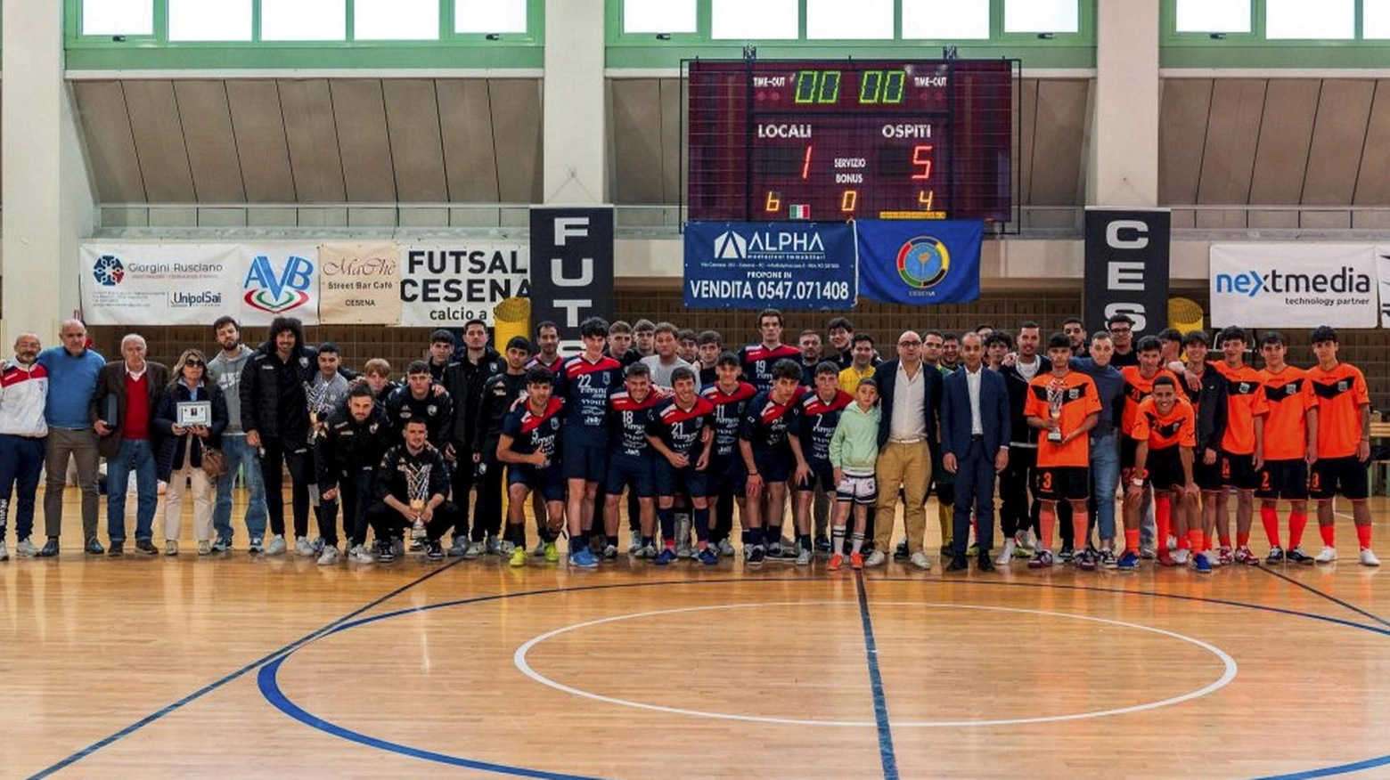 La squadra cesenate ha vinto la seconda edizione del triangolare dedicato a uno dei punti di riferimento del Panathlon e del calcio a cinque.