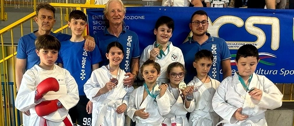 Il Centro Karate Rimini-Cervia ha ottenuto un ottimo risultato al campionato nazionale Acsi con un oro, 2 argenti, 2 bronzi e vari piazzamenti.
