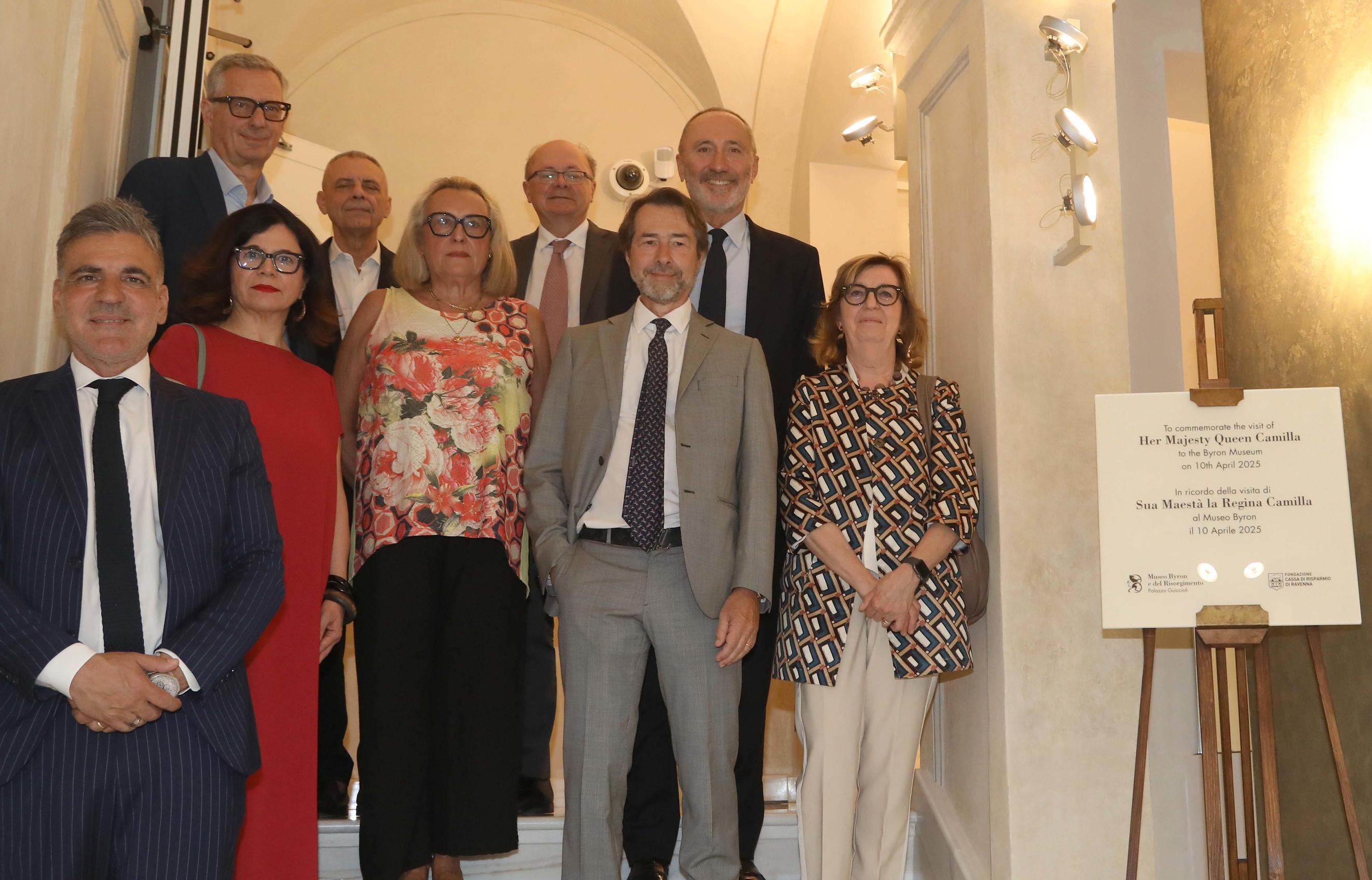 musei byron e risorgimento la visita dei presidenti delle camere di commercio