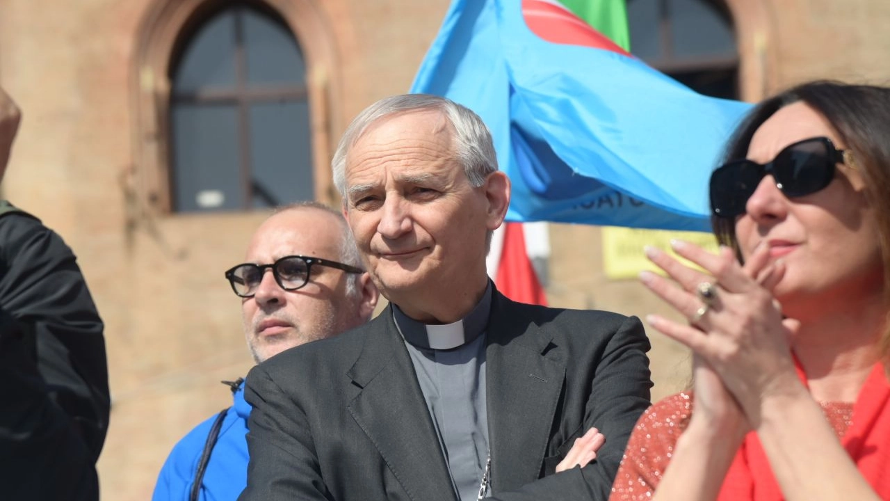 L'arcivescovo di Bologna, Matteo Zuppi (FotoSchicchi)