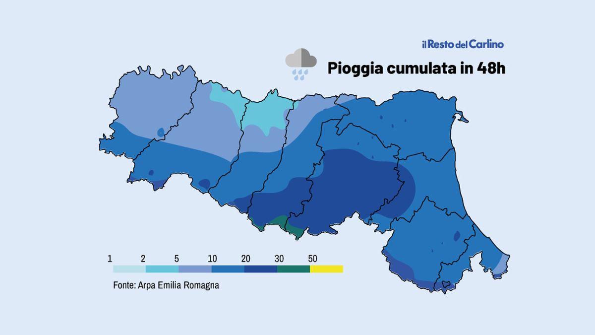 Allerta meteo da Ilrestodelcarlino.it Allerta meteo gialla in Emilia Romagna fiumi e coste quali sono le zone più a rischio