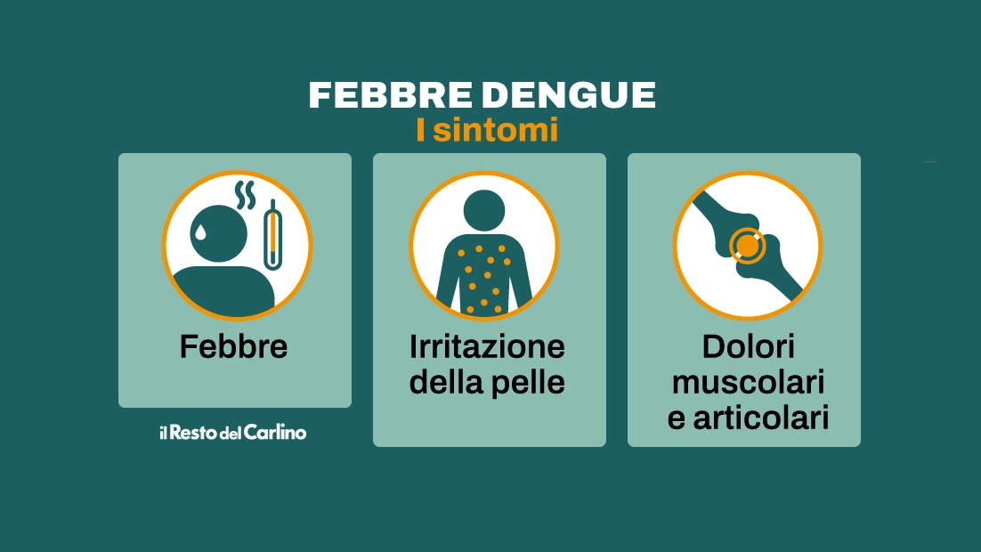 I sintomi delle Dengue, alcuni sono simili a quelli di una normale influenza