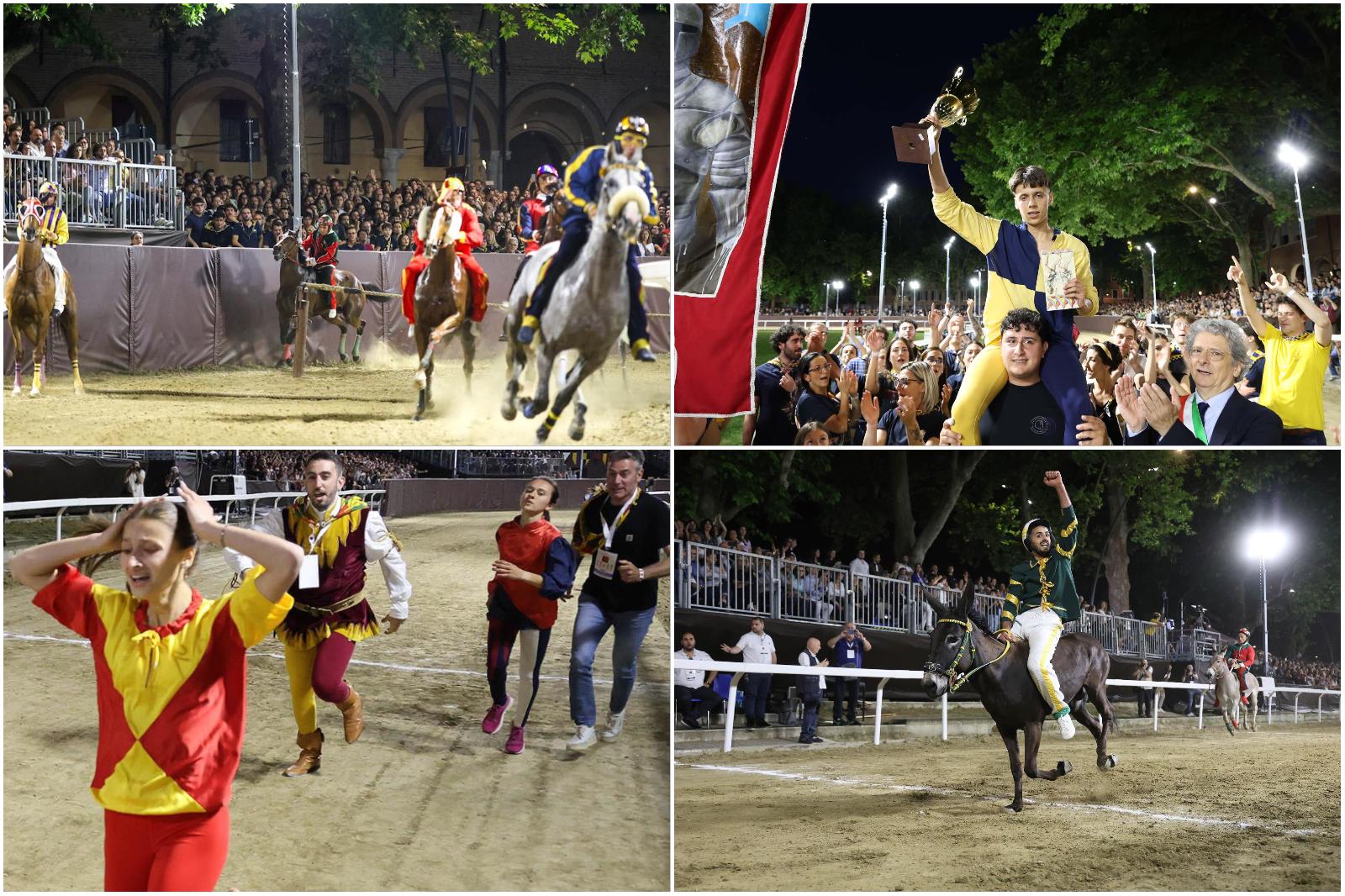 palio di ferrara 2025 putti e putte trionfano san giacomo e san giorgio santo spirito che finale da Ilrestodelcarlino.it palio di ferrara 2025 putti e putte trionfano san giacomo e san giorgio santo spirito che finale