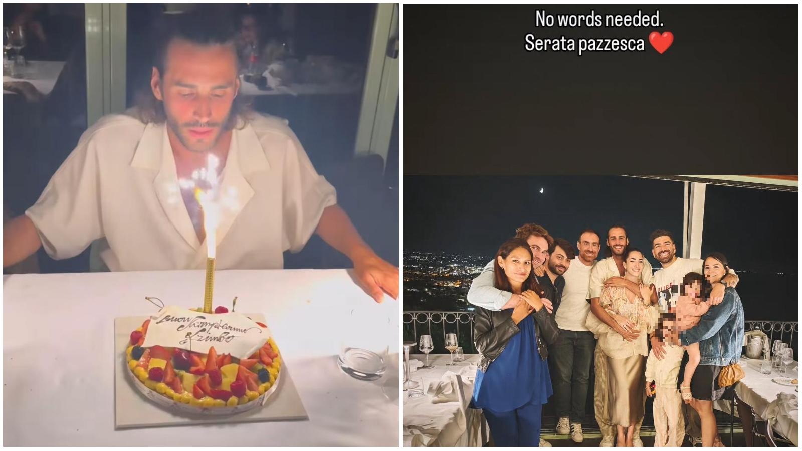 Gimbo festeggia 33 anni e si cimenta come golfista Gimbo festeggia 33 anni e si cimenta come golfista