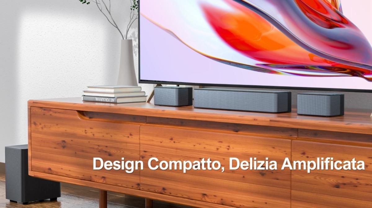 trasforma il tuo salotto in un cinema con la soundbar ultimea in sconto su amazon da Ilrestodelcarlino.it trasforma il tuo salotto in un cinema con la soundbar ultimea in sconto su amazon
