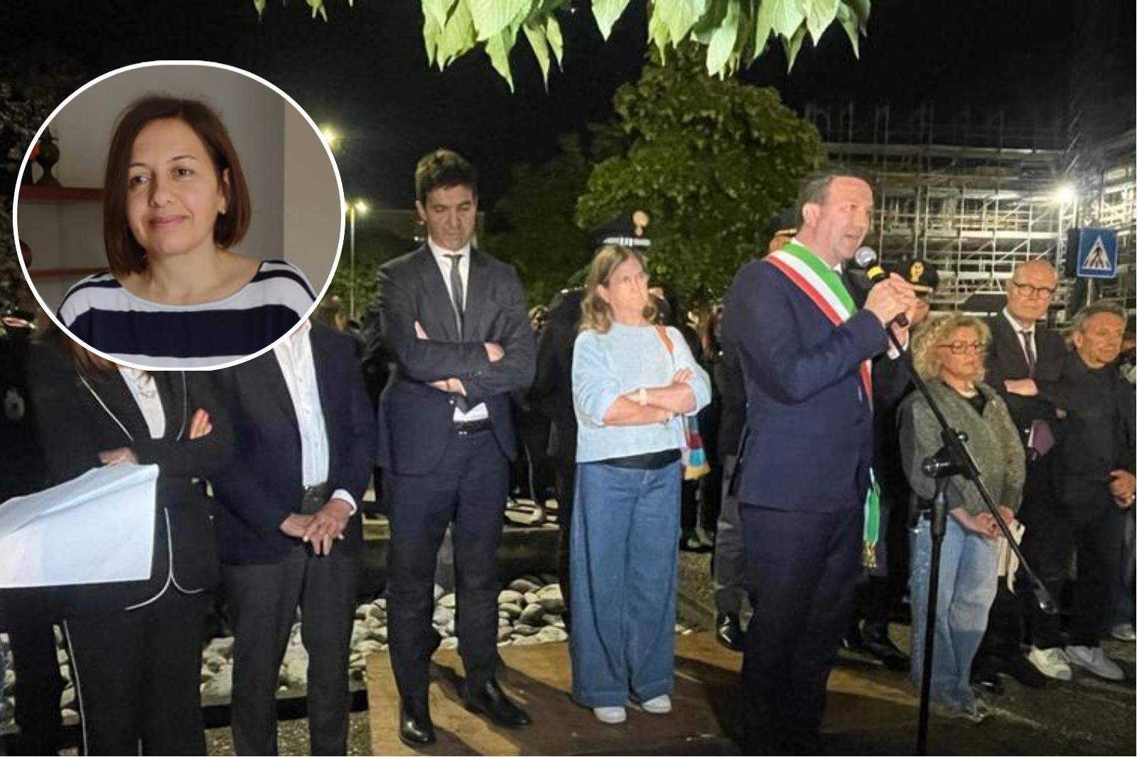 Corteo e panchina per Gentiana. L’abbraccio della comunità ai figli Corteo e panchina per Gentiana. L’abbraccio della comunità ai figli