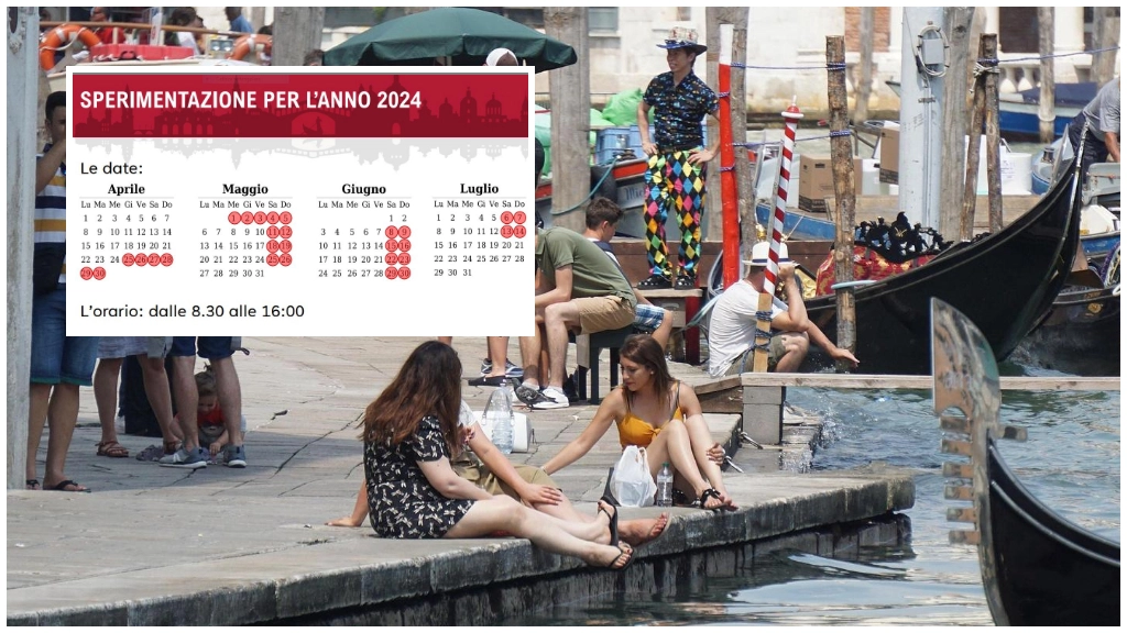 Ticket a Venezia, inizia la sperimentazione 2024 per i turisti giornalieri