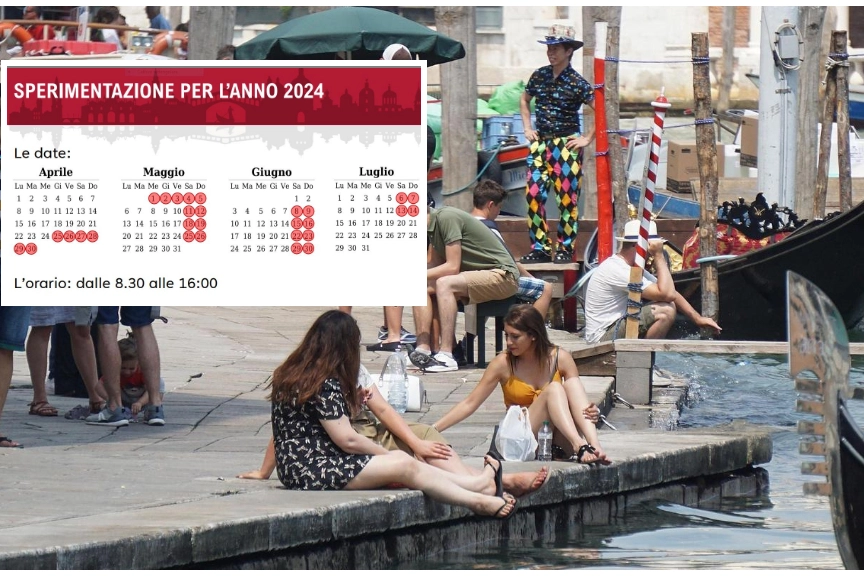 Ticket a Venezia, inizia la sperimentazione 2024 per i turisti giornalieri