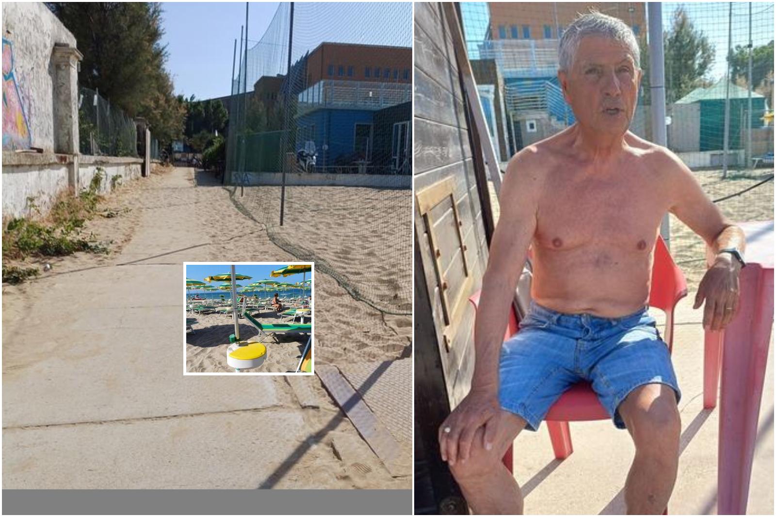 Ruba una borsa ai bagni Cira a Pesaro, inseguito da ex calciatori Vis Ruba una borsa ai bagni Cira a Pesaro, inseguito da ex calciatori Vis