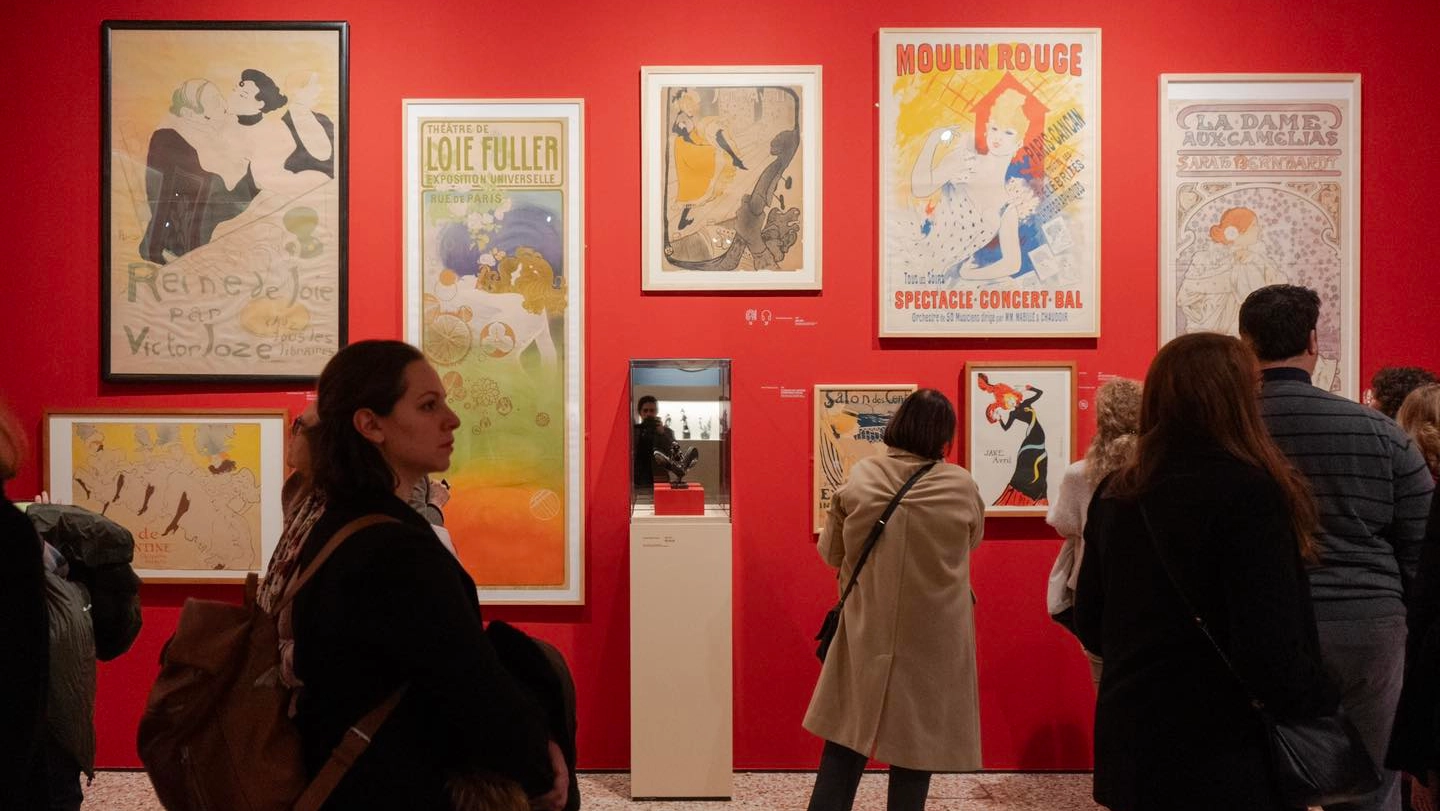 Manifesti di  Toulouse-Lautrec in mostra a Rovigo (Fonte Palazzo Roverella)