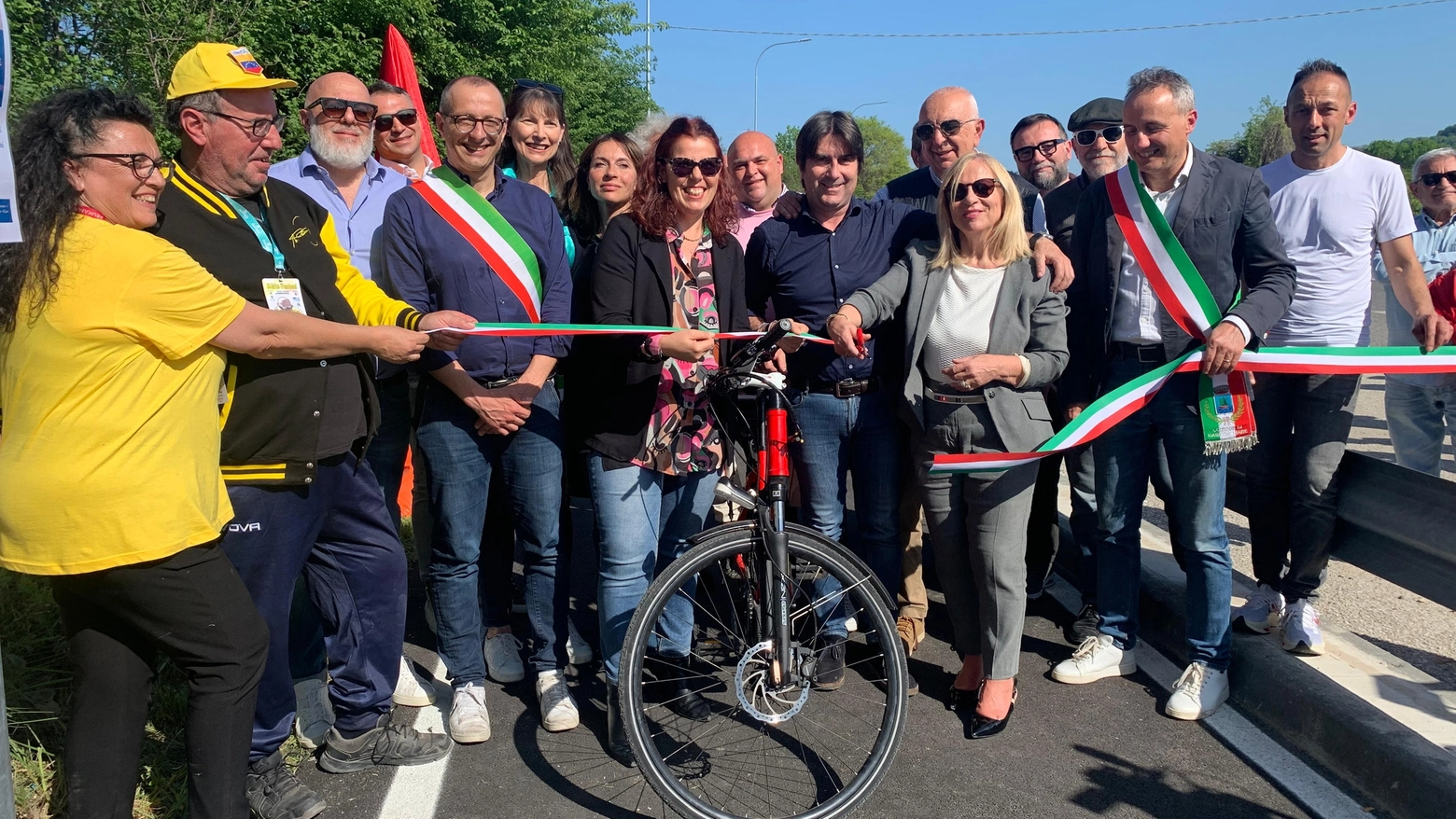 E' stata inaugurata la Ciclovia Adriatica, nuovo tratto che collega la provincia di Pesaro a quella di Rimini