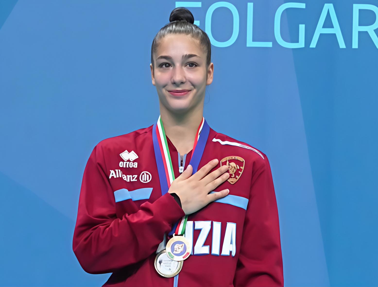 Sofia Raffaeli trionfa al Campionato Italiano Assoluto di ginnastica ritmica Sofia Raffaeli trionfa al Campionato Italiano Assoluto di ginnastica ritmica
