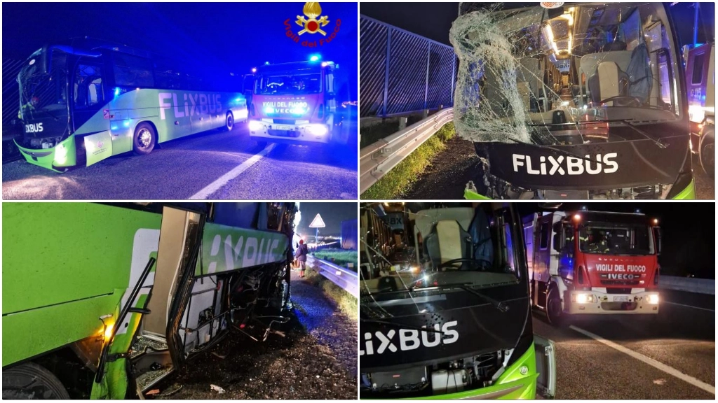 Incidente sulla A1 tra Modena sud e Valsamoggia: morto uno dei passeggeri a bordo del pullman