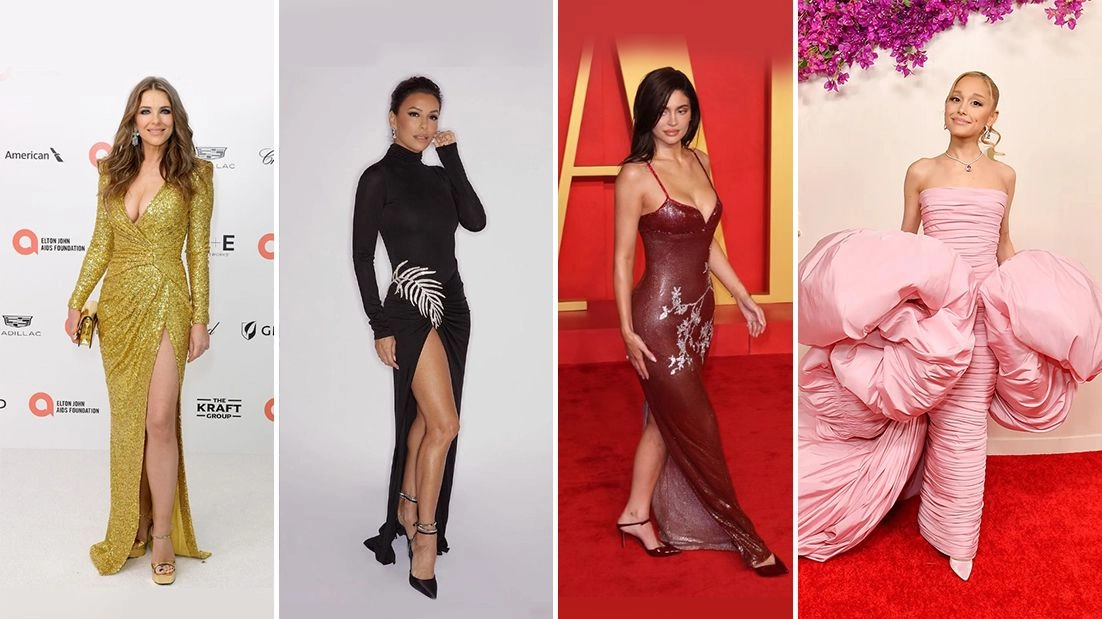 I modelli più celebri e costosi indossati sul red carpet da Ariana Grande, Eva Longoria, Liz Hurley e altre dive. E intanto la ‘Tortellino bag’ di Federico Cina sbarca in Corea