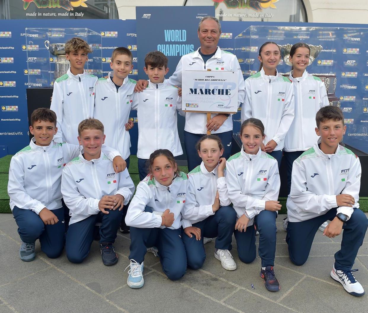 Marche quinte nella Coppa Belardinelli: orgoglio per il tennis giovanile Marche quinte nella Coppa Belardinelli: orgoglio per il tennis giovanile