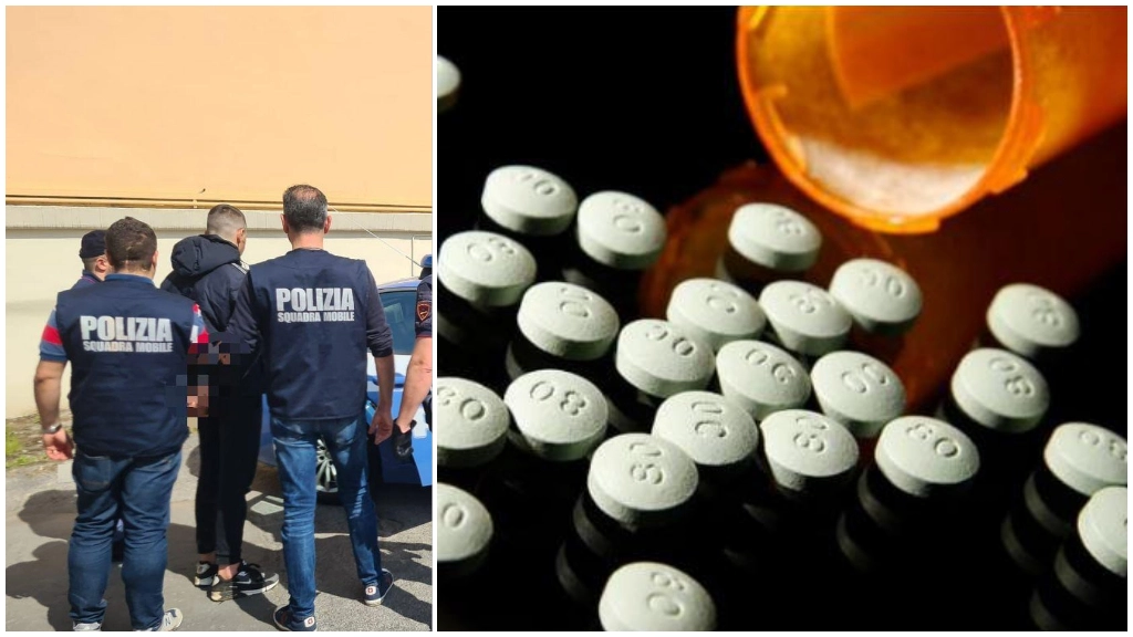 Farmacia chiusa per un mese dopo l’intervento della Squadra mobile. Negli Stati Uniti l’oppioide ha causato 500mila morti per overdose