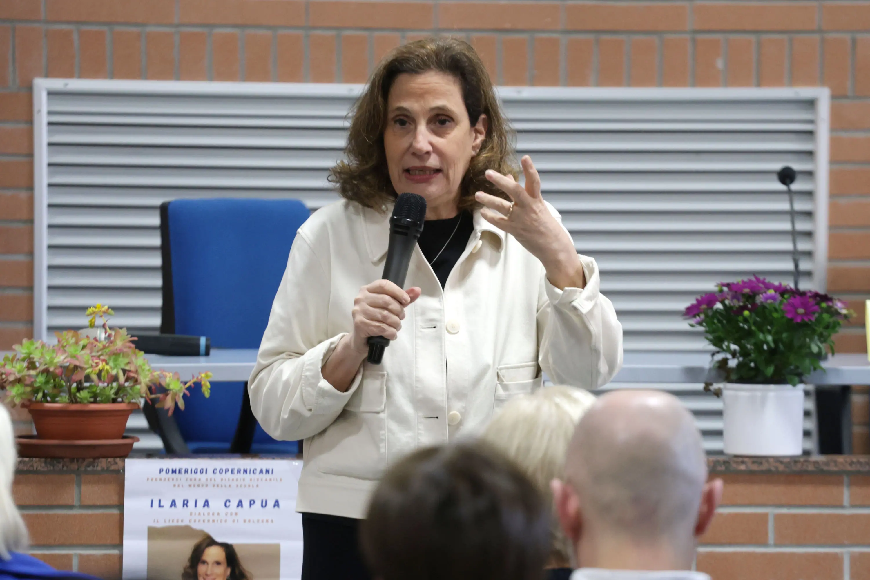 La salute del futuro: Ilaria Capua incontra gli studenti al Copernico di Bologna